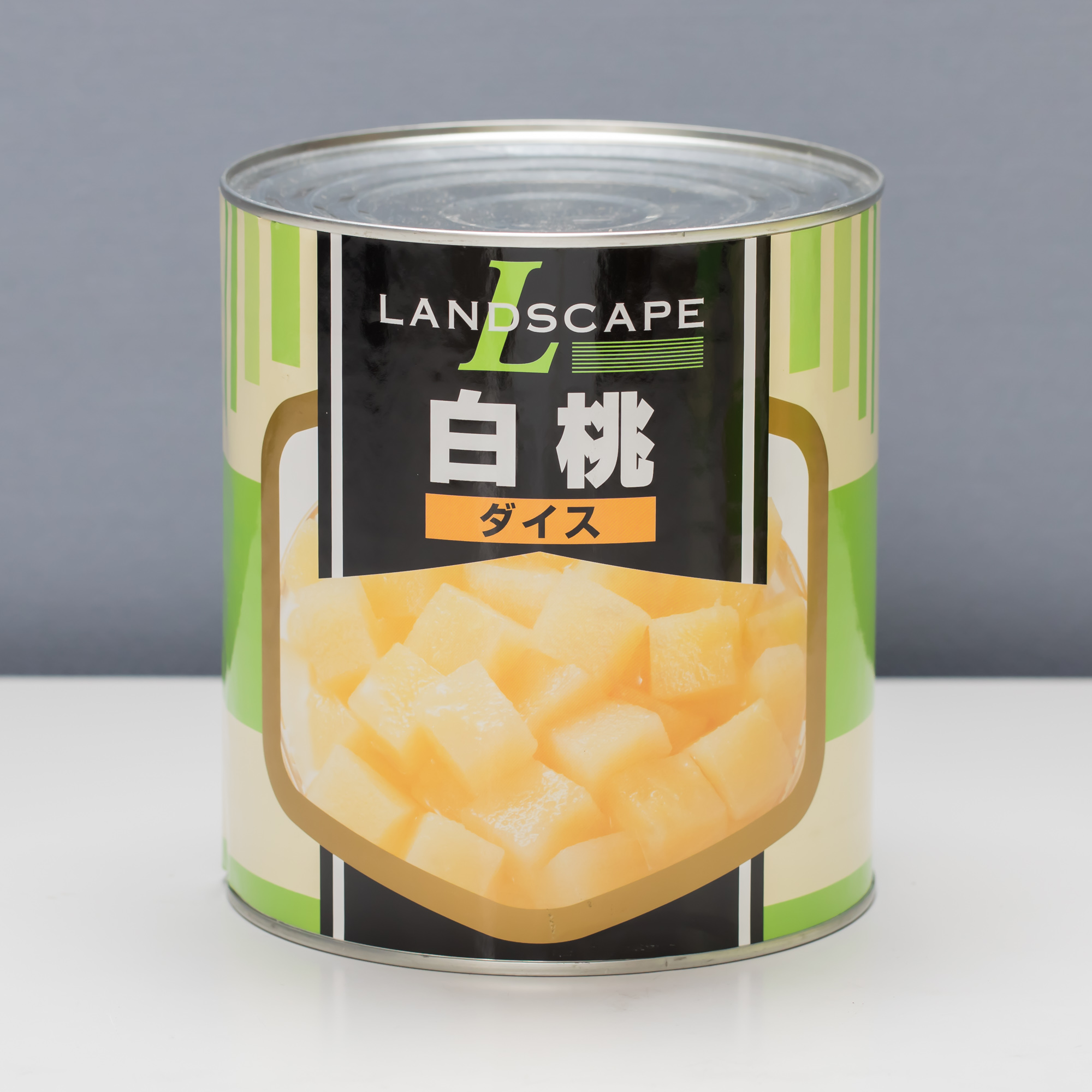 LS白桃ダイス　　　1号缶